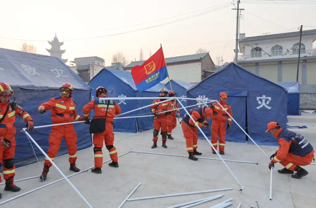 Helping Hands in Earthquake Prone China