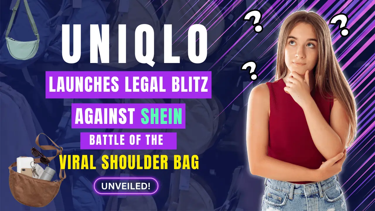 Uniqlo Launches Legal Blitz Against Shein: Battle of the Viral Shoulder Bag Unveiled! ⚔️👜